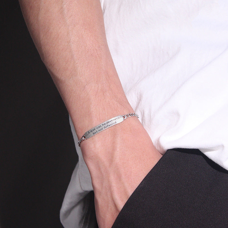 Pulsera de Plata Vintage Tailandesa para Hombre