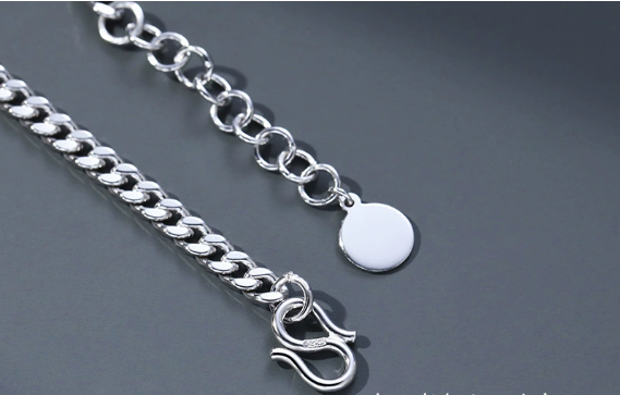 Pulsera de Plata Vintage Tailandesa para Hombre